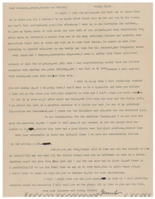Lot #5443 Groucho Marx Typed Letter Signed