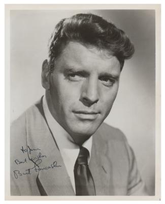 Lot #5286 Burt Lancaster Signed Photograph - Image 1