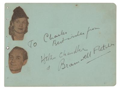 Lot #5462 Dracula: Helen Chandler Signature