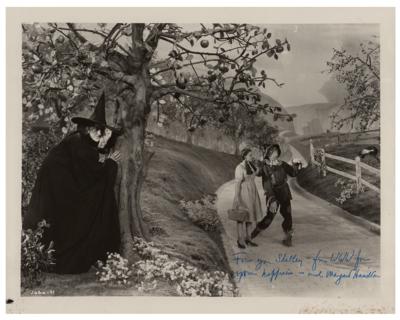 Lot #5428 Wizard of Oz: Margaret Hamilton Signed Photograph - Image 1