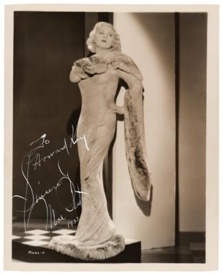 Lot #5419 Mae West Signed Photograph