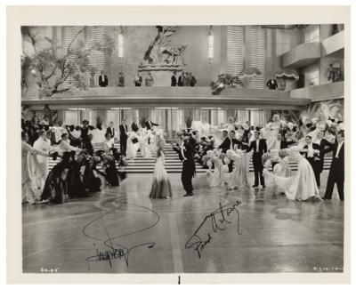 Lot #5136 Fred Astaire and Ginger Rogers Signed
