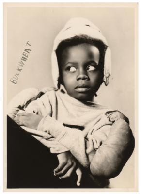 Lot #5444 Our Gang: William 'Buckwheat' Thomas Signed Photograph