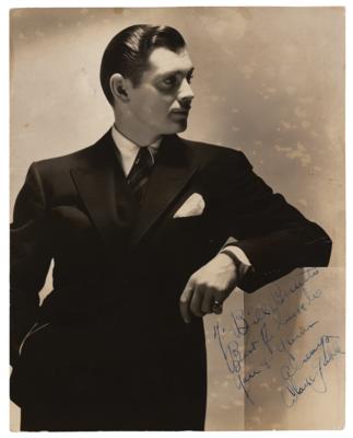 Lot #5010 Clark Gable Signed Photograph