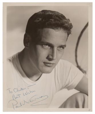Lot #5329 Paul Newman Signed Photograph