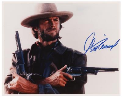 Lot #5489 Clint Eastwood Signed Photograph
