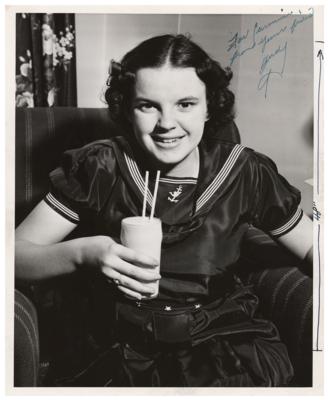 Lot #5012 Judy Garland Signed Photograph