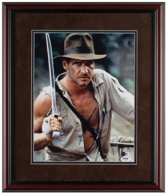 Lot #5493 Harrison Ford Signed Photograph