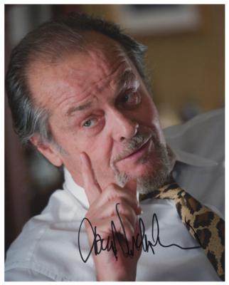 Lot #5509 Jack Nicholson Signed Photograph