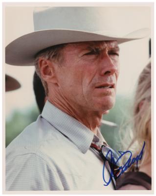 Lot #5490 Clint Eastwood Signed Photograph