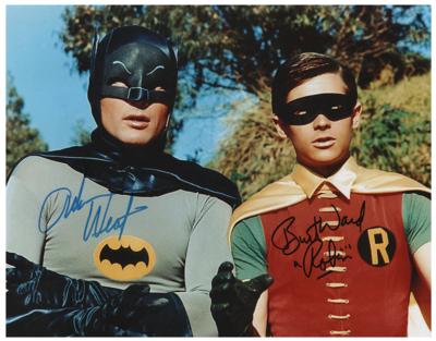 Lot #5543 Batman: West and Ward Signed Photograph