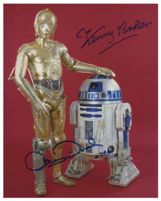 Lot #5578 Star Wars: Baker and Daniels Signed Photograph