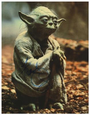 Lot #5594 Star Wars: Frank Oz Signed Photograph