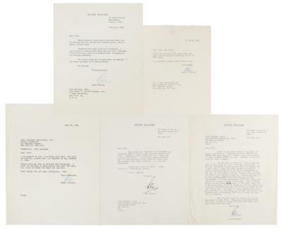 Lot #5374 Peter Sellers (5) Typed Letters Signed - Image 1