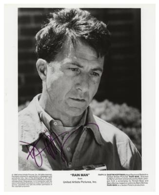 Lot #5497 Dustin Hoffman Signed Photograph - Image 1