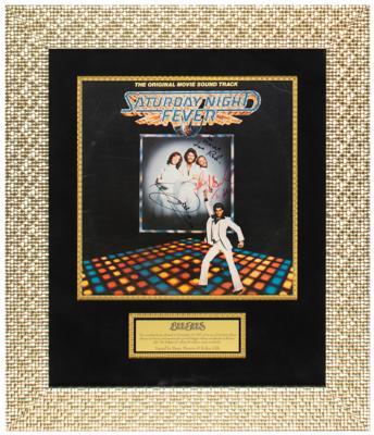 Lot #5524 Saturday Night Fever: Bee Gees Signed Album - Image 1