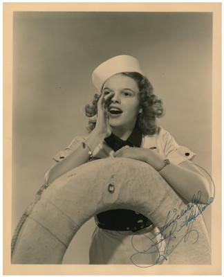 Lot #5011 Judy Garland Signed Photograph - Image 1