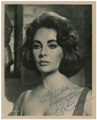Lot #5033 Elizabeth Taylor Signed Photograph
