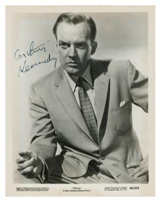 Lot #5277 Arthur Kennedy Signed Photograph - Image 1