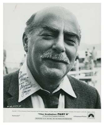 Lot #5475 The Godfather: Michael Gazzo Signed Photograph