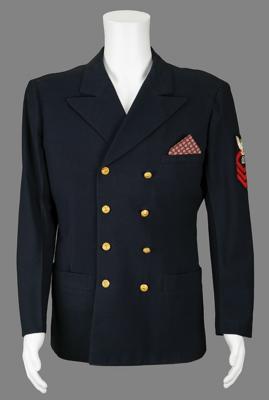 Lot #5108 Bing Crosby Screen-Worn Naval Jacket from Here Come the Waves