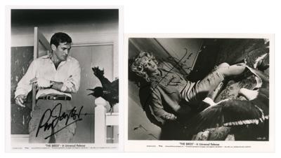 Lot #5156 The Birds: Hedren and Taylor (2) Signed Photographs