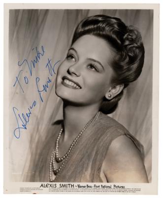 Lot #5381 Alexis Smith Signed Photograph - Image 1