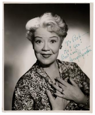 Lot #5169 Spring Byington Signed Photograph - Image 1