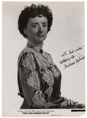 Lot #5327 Mildred Natwick Signed Photograph - Image 1
