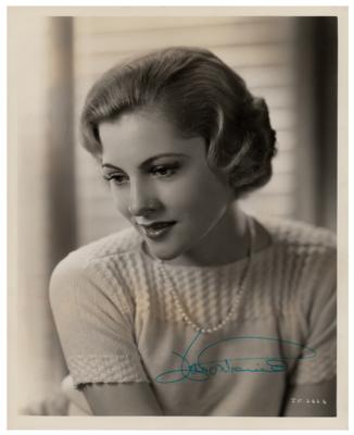 Lot #5225 Joan Fontaine Signed Photograph