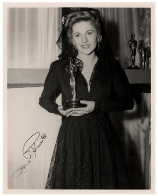 Lot #5226 Joan Fontaine Signed Photograph