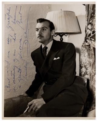 Lot #5373 Zachary Scott Signed Photograph - Image 1