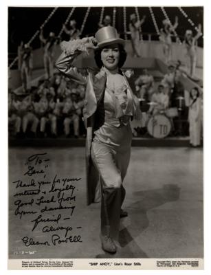 Lot #5343 Eleanor Powell Signed Photograph - Image 1