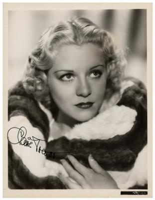 Lot #5403 Claire Trevor Signed Photograph - Image 1