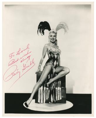 Lot #5239 Betty Grable Signed Photograph - Image 1