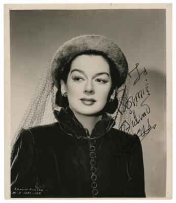 Lot #5368 Rosalind Russell Signed Photograph - Image 1