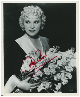Lot #5422 Mae West Signed Photograph