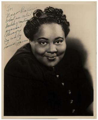Lot #5151 Louise Beavers Signed Photograph