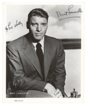 Lot #5285 Burt Lancaster Signed Photograph - Image 1