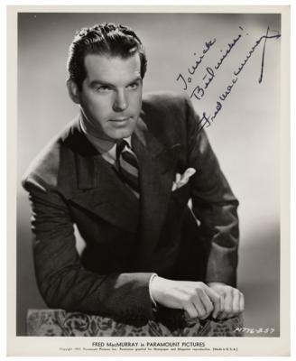 Lot #5299 Fred MacMurray Signed Photograph
