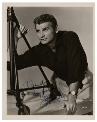 Lot #5177 Jeff Chandler Signed Photograph