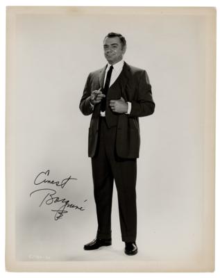 Lot #5160 Ernest Borgnine Signed Photograph - Image 1