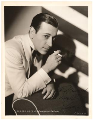 Lot #5347 George Raft Signed Photograph