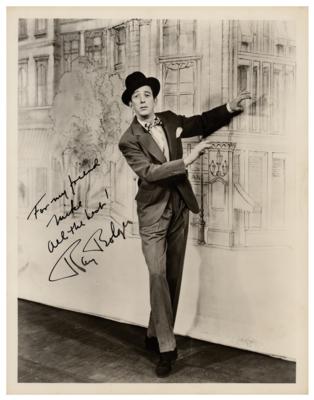 Lot #5159 Ray Bolger Signed Photograph