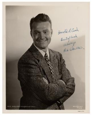 Lot #5569 Red Skelton Signed Photograph - Image 1