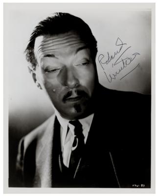 Lot #5182 Charlie Chan: Roland Winters Signed Photograph - Image 1