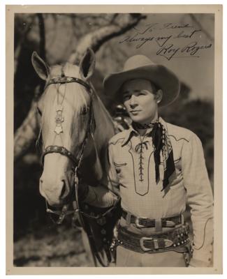 Lot #5366 Roy Rogers Signed Photograph