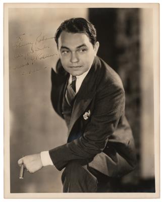 Lot #5360 Edward G. Robinson Signed Photograph - Image 1