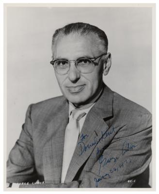 Lot #5074 George Cukor Signed Photograph