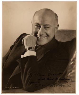Lot #5075 Cecil B. deMille Signed Photograph